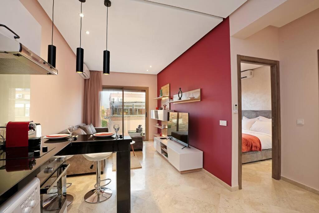 Elegant And Brand New Appart In Hypercenter Of Marrakech Marrakesh Esterno foto